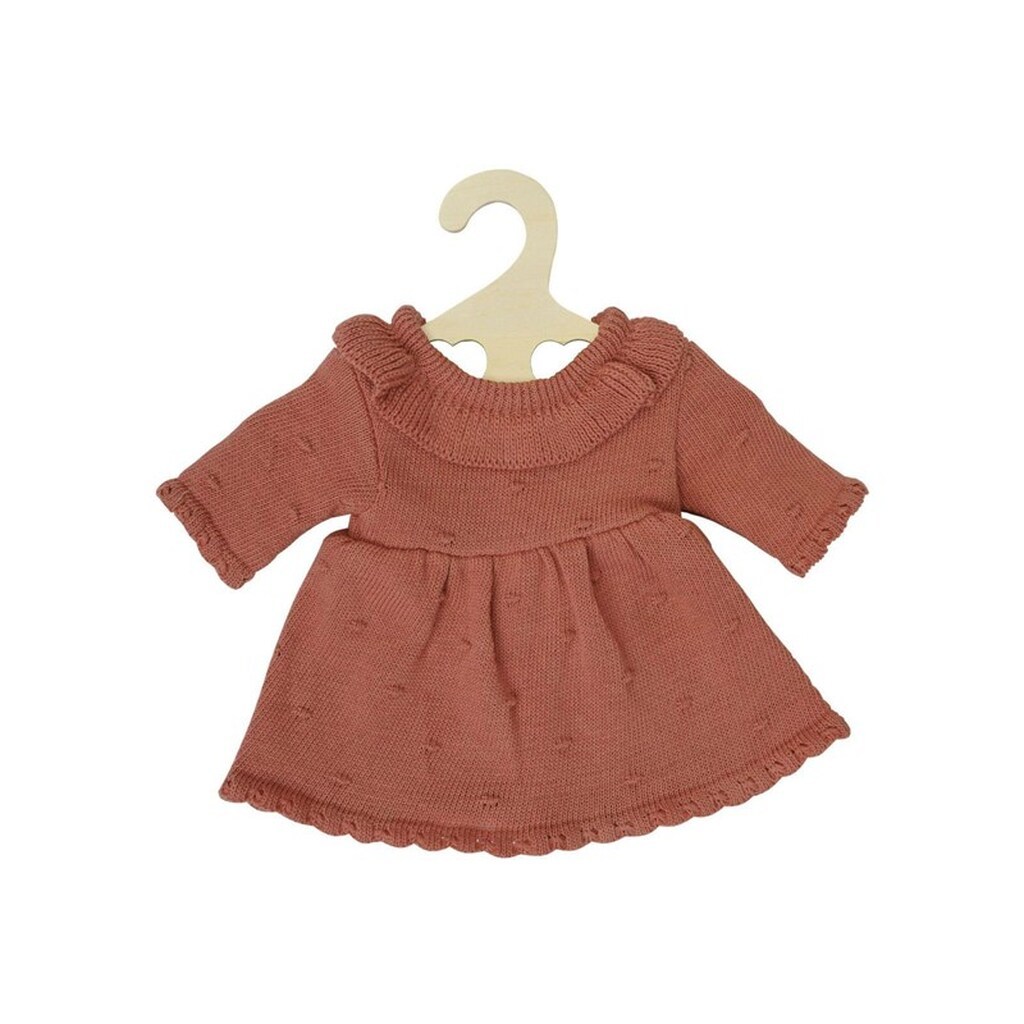 Heless Doll Knit Dress Peach 28-35 cm