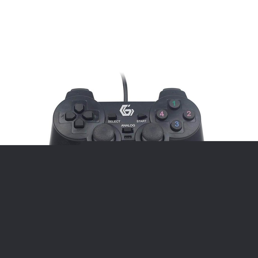 Gembird Dual Vibration Gamepad - Wired Controller - PC
