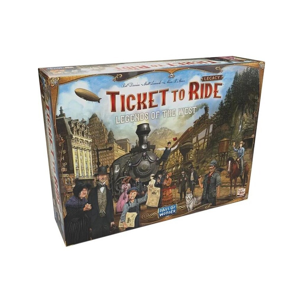 Days of Wonder Ticket to Ride - Legacy - Legends of the West