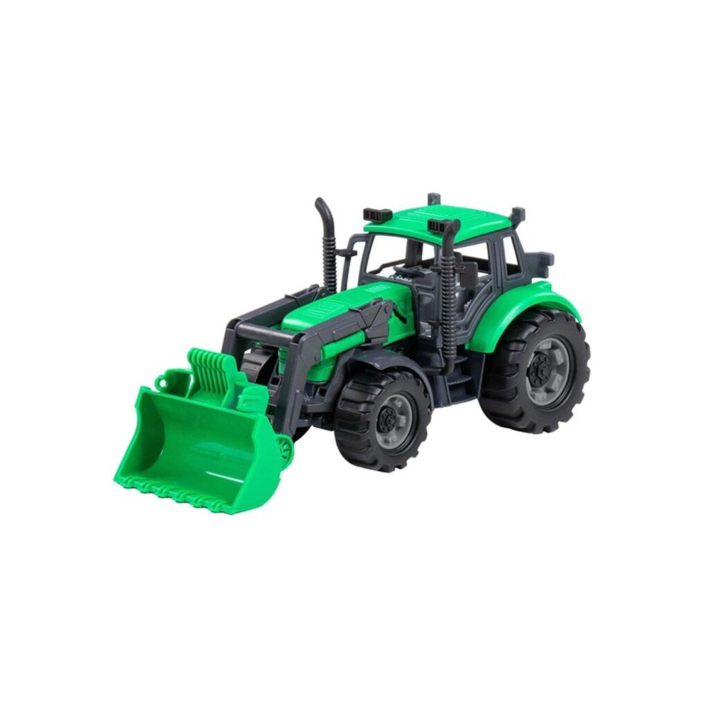 Cavallino Toys Cavallino Tractor with Shovel Green Scale 1:32