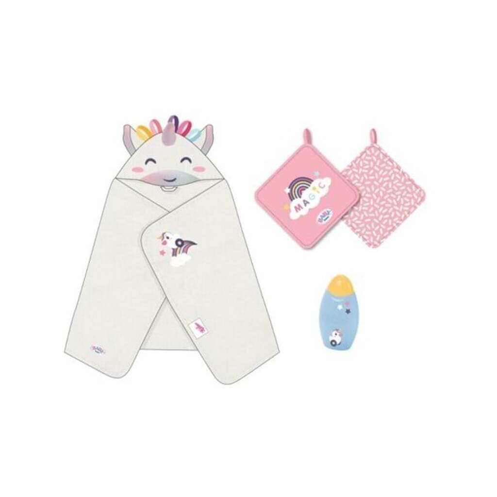 Baby Born Hooded Towel Set