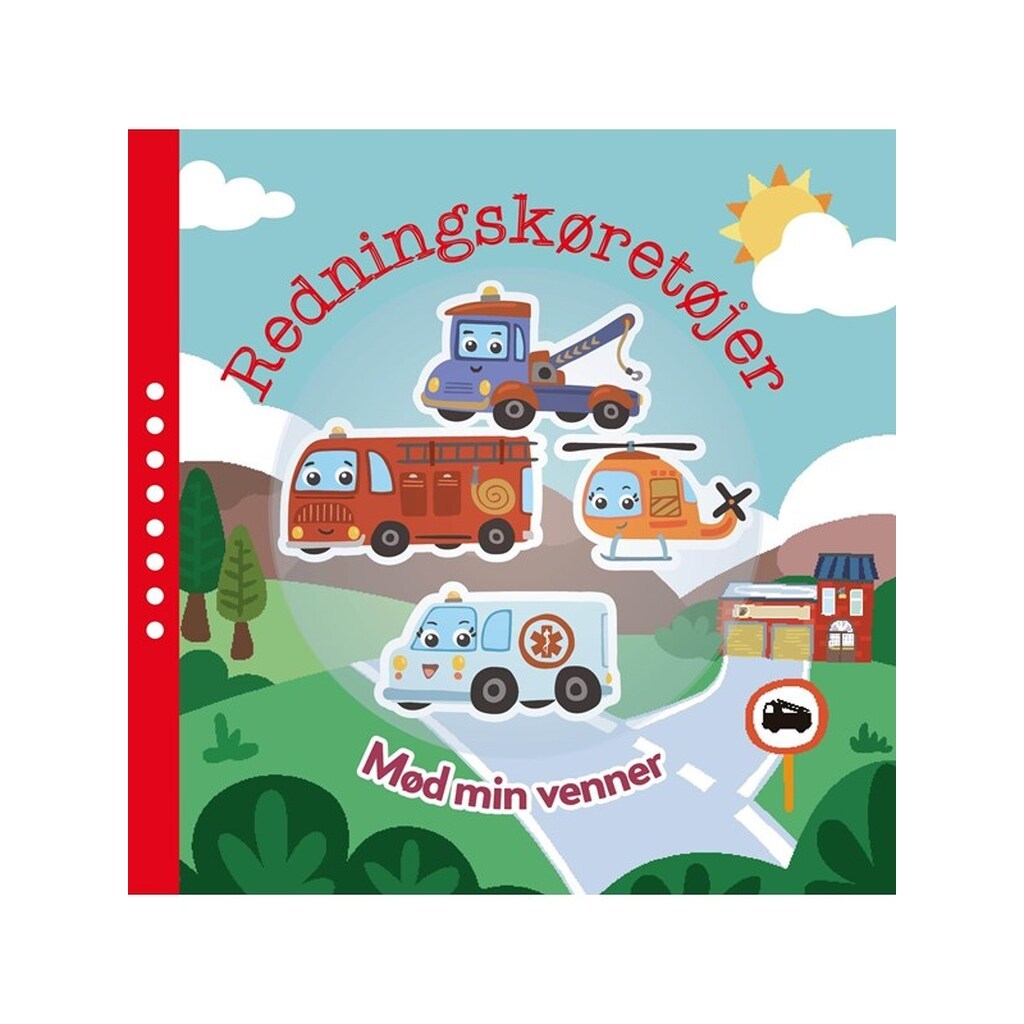 Mød mine venner Redningskøretøjer - Børnebog