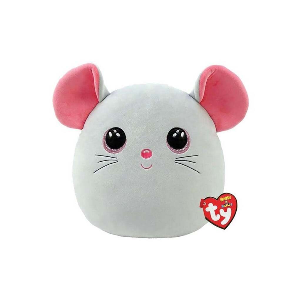 Ty Squish a Boo Catnip Mouse 20cm