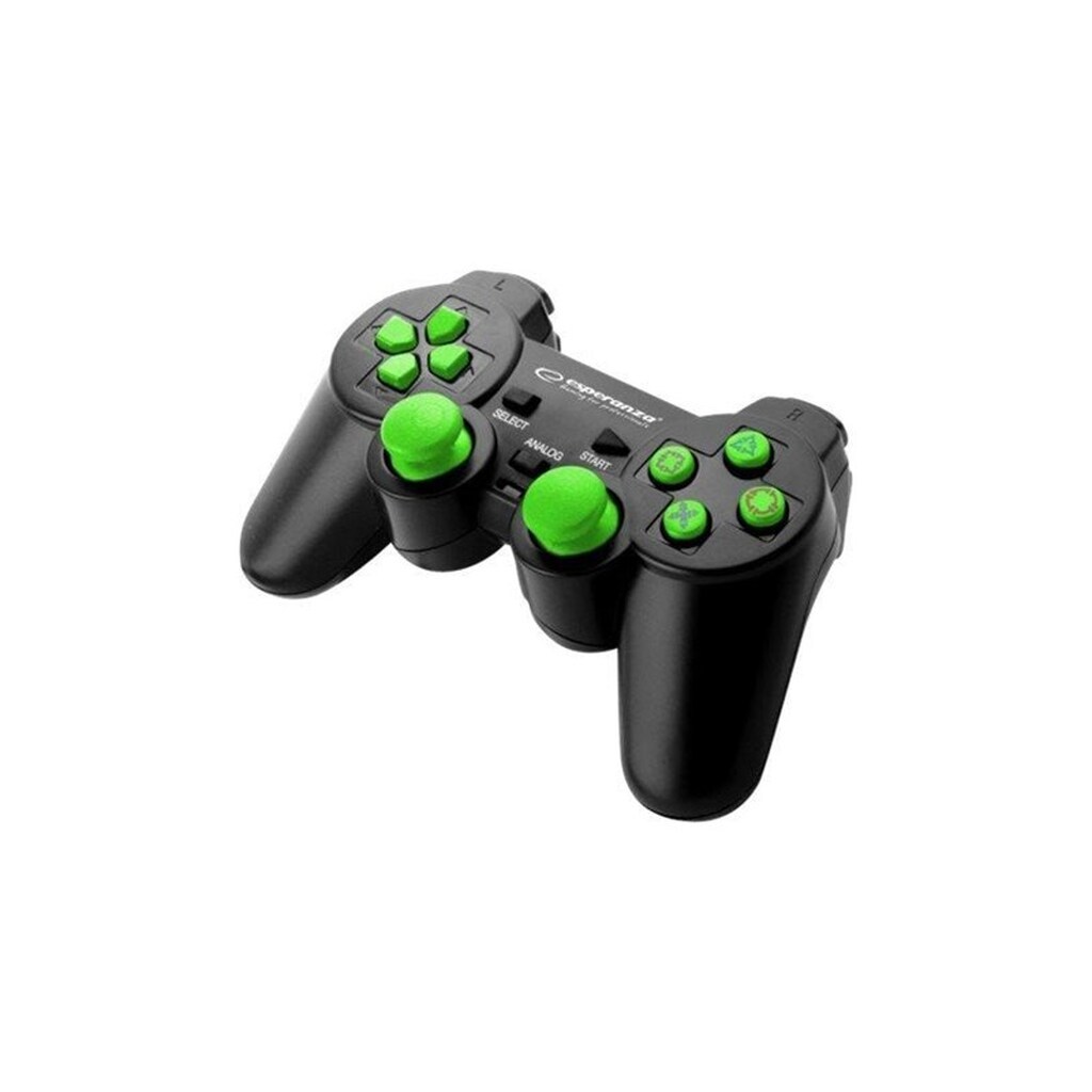 Esperanza TROOPER - Black/Green - Wired Controller - PC