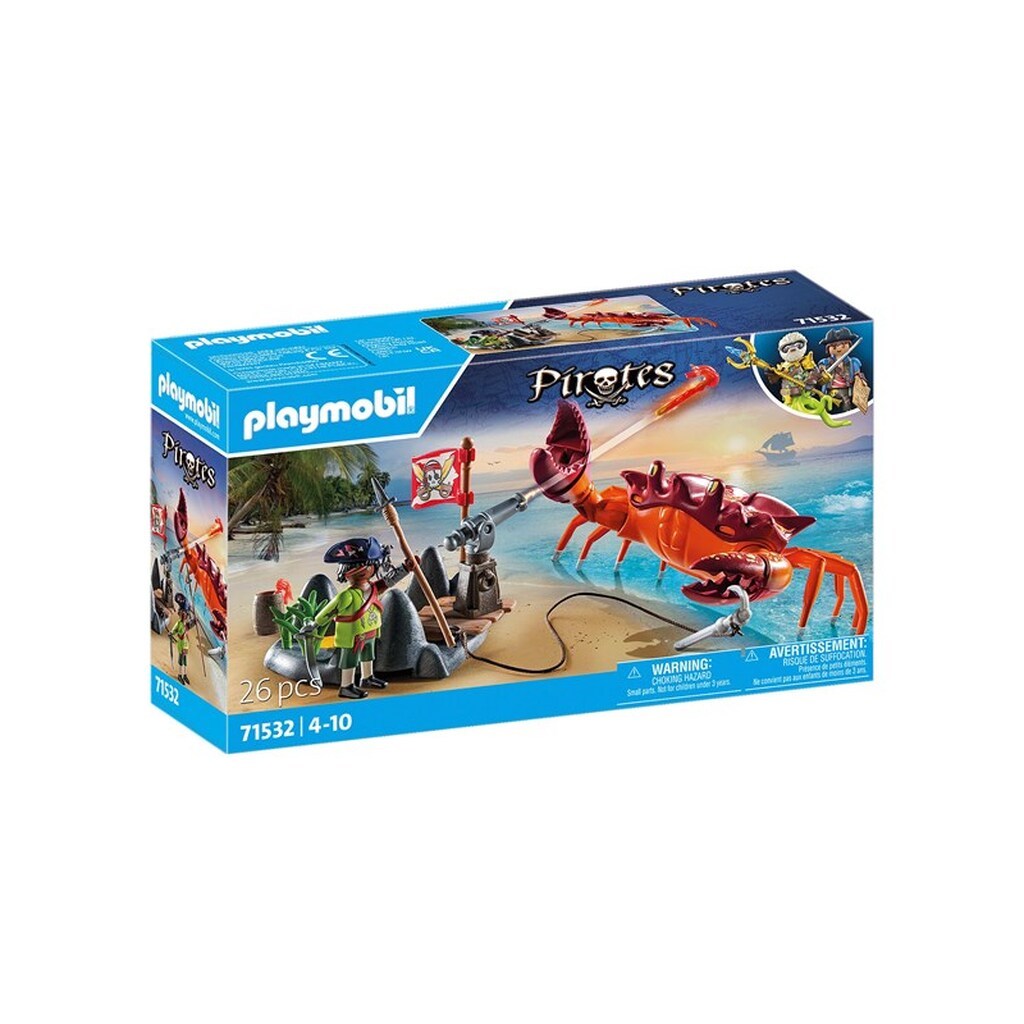 Playmobil Pirates - Kampen mod kæmpekrabben