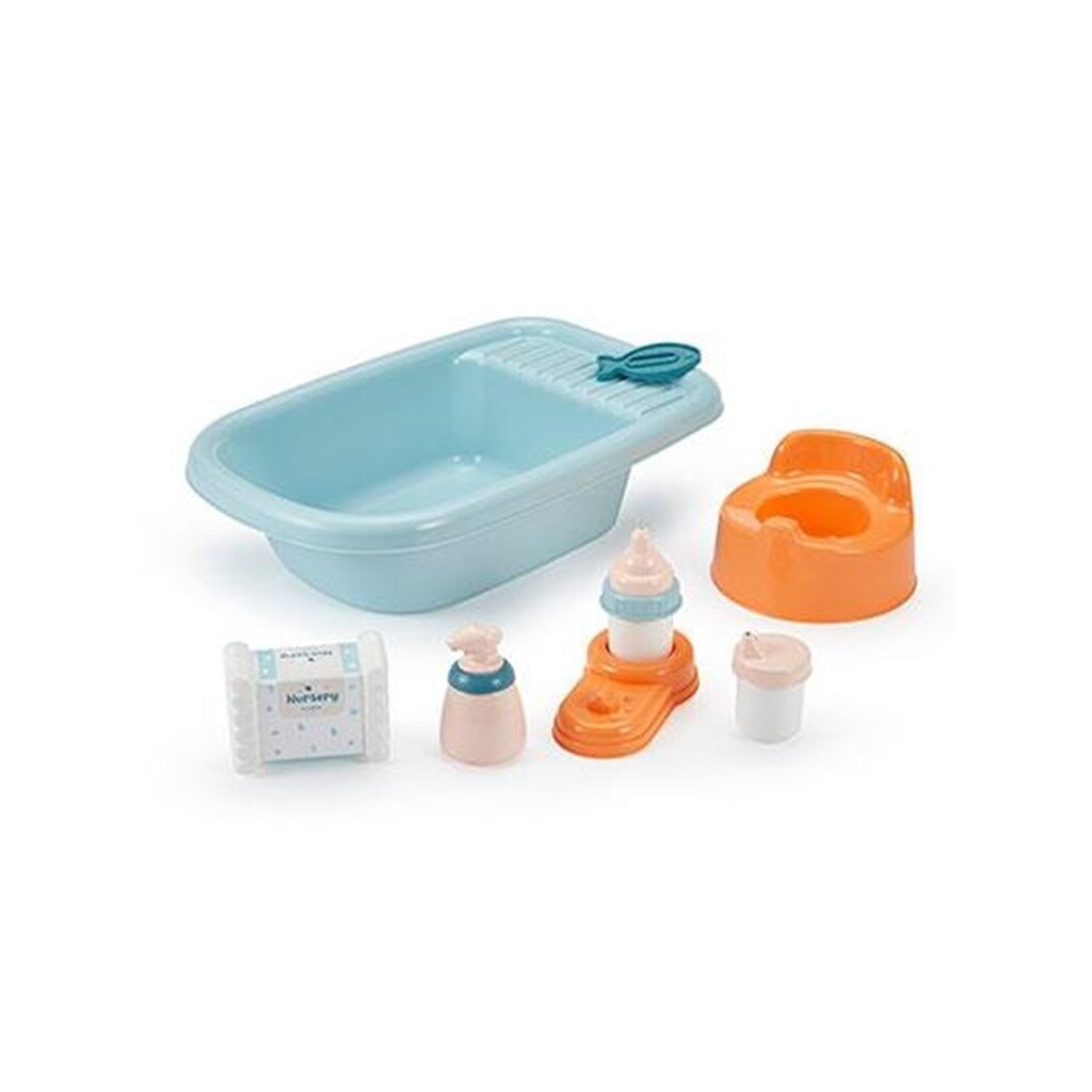 Ecoiffier Doll Bath with Accessories