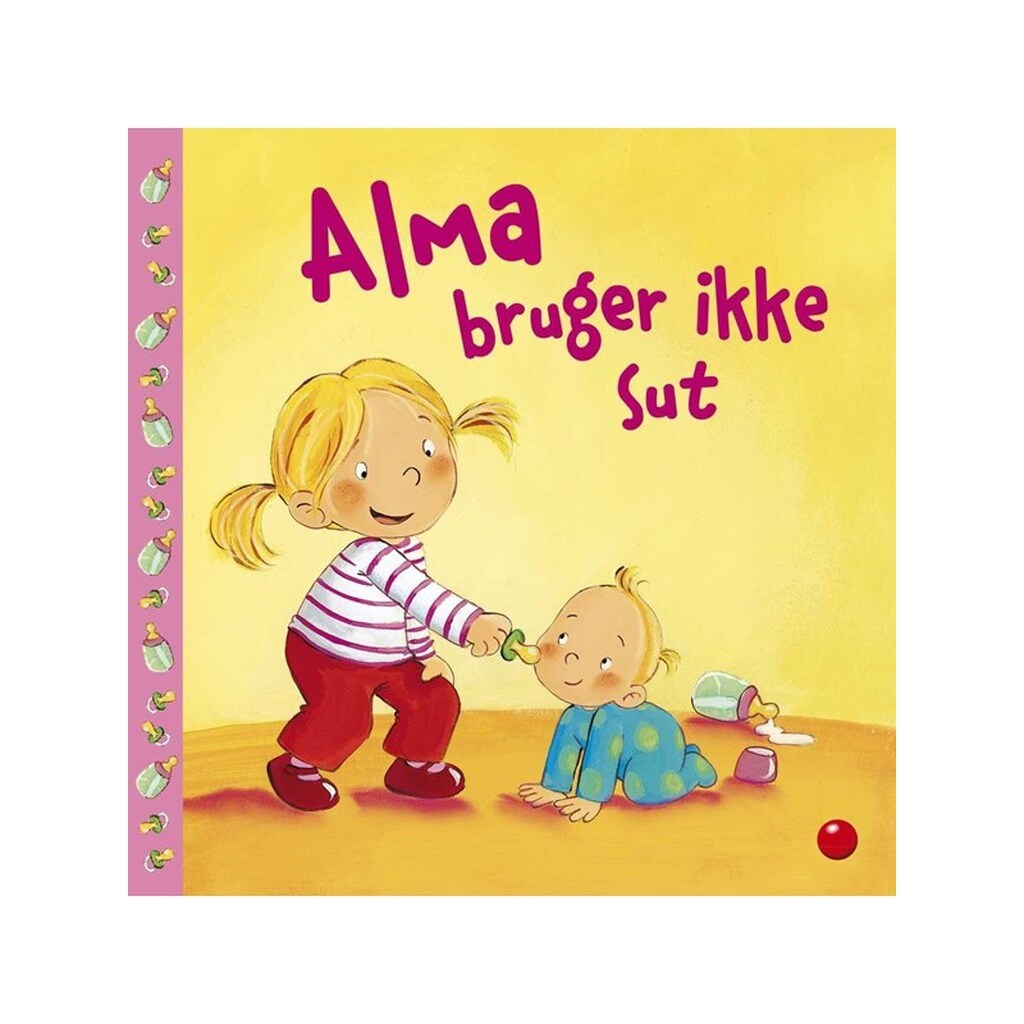 Alma bruger ikke sut - Børnebog - Board books