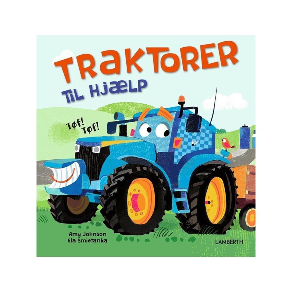 Traktorer til hjælp - Børnebog - hardcover