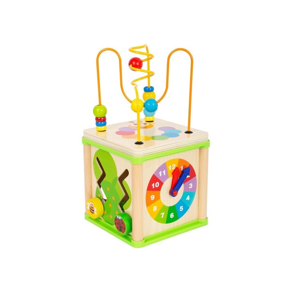 Small Foot - Wooden Activity Motor Skills Spiral 5in1