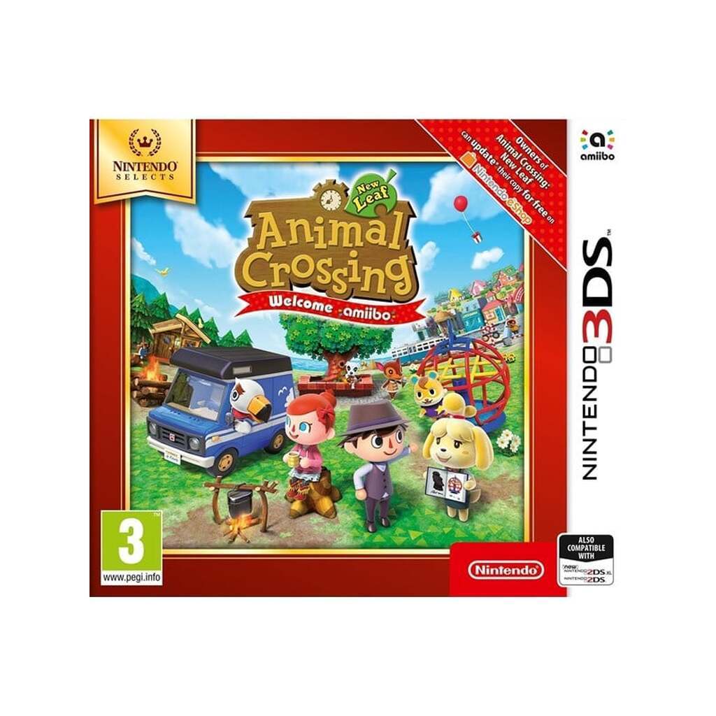 Animal Crossing: New Leaf - Welcome amiibo - Nintendo Selects - Nintendo 3DS - Børn
