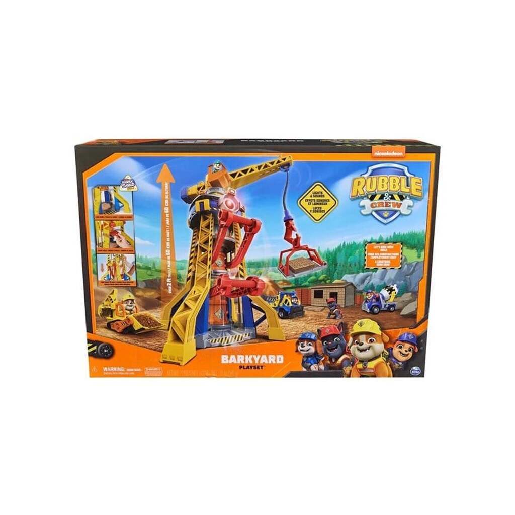 Paw Patrol Rubble &amp; Crew Krantårn Legesæt