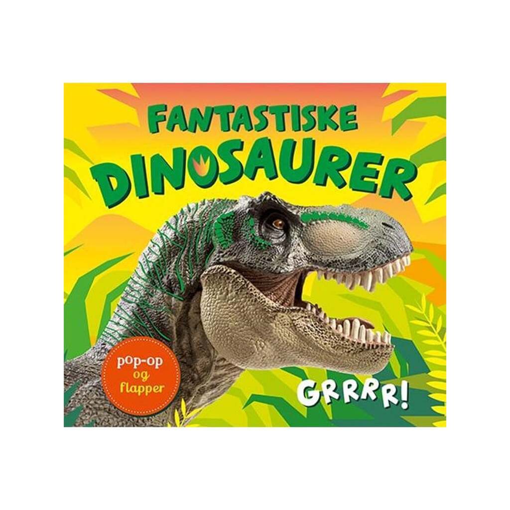 Fantastiske dinosaurer - Børnebog - Papbog