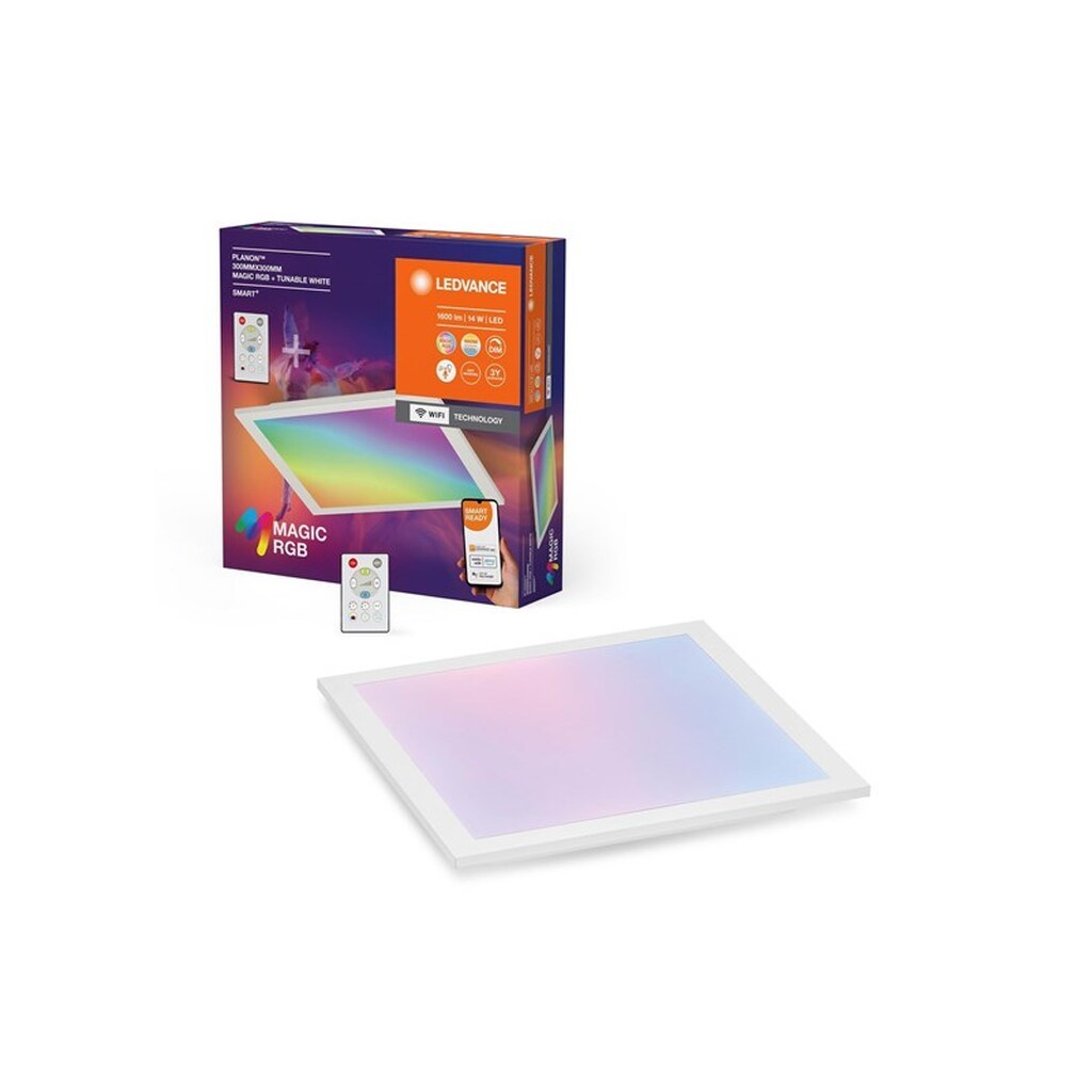 LEDVANCE SMART+ Planon Magic 1600lm 14W/RGB+827-865 300X300mm WiFi