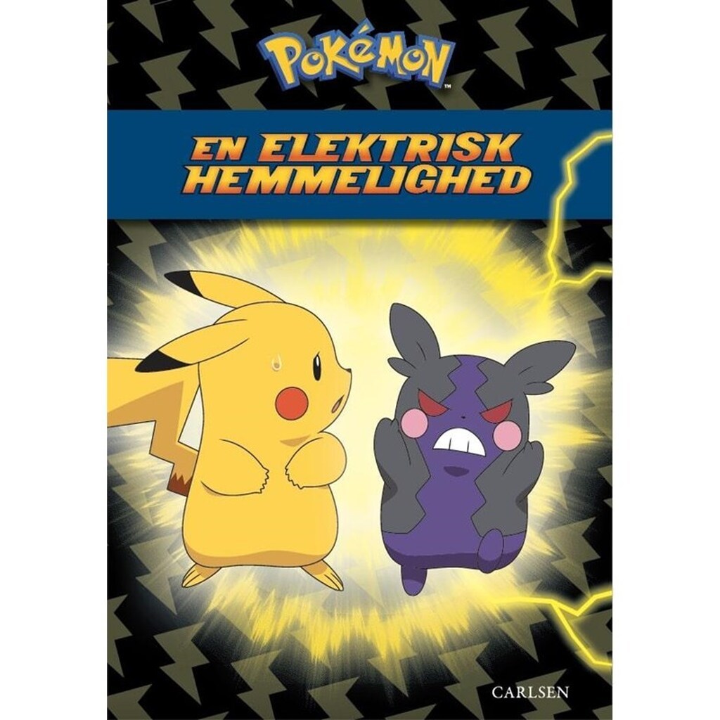 Læs med Pokémon - En elektrisk hemmelighed - Børnebog - Hardcover