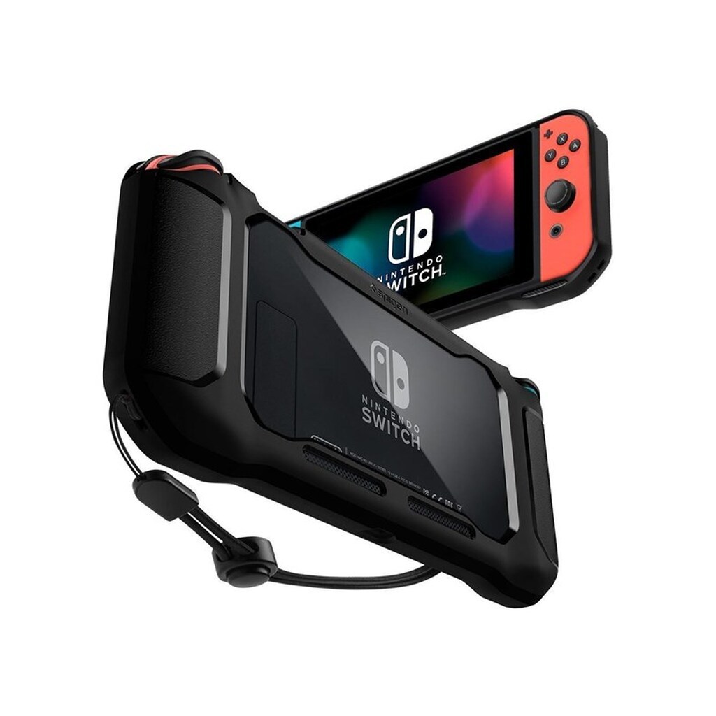Spigen Rugged Armor - black - Nintendo Switch - Cover - Nintendo Switch