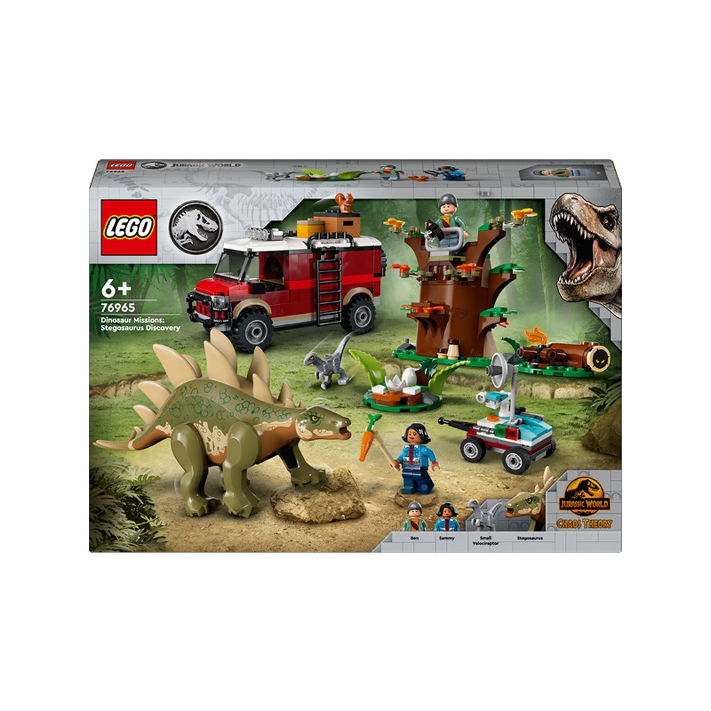 LEGO Jurassic World 76965 Dinosaurmissioner - Stegosaurus-opdagelse
