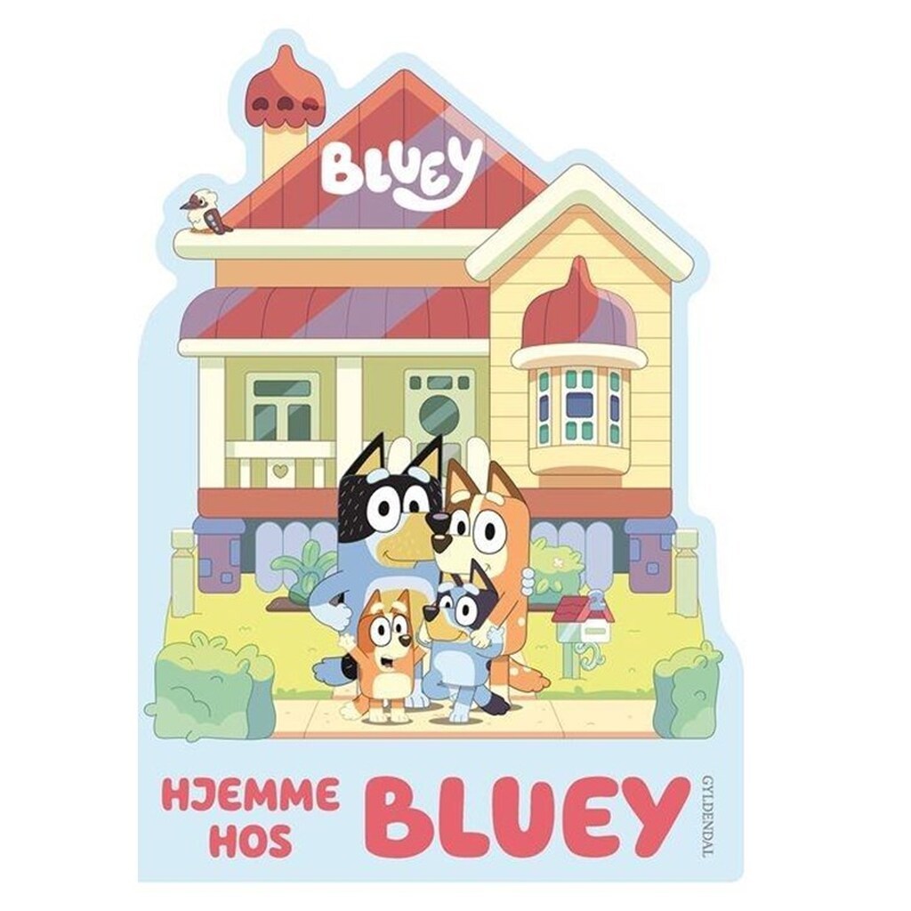 Bluey - Hjemme hos Bluey - Børnebog - Papbog