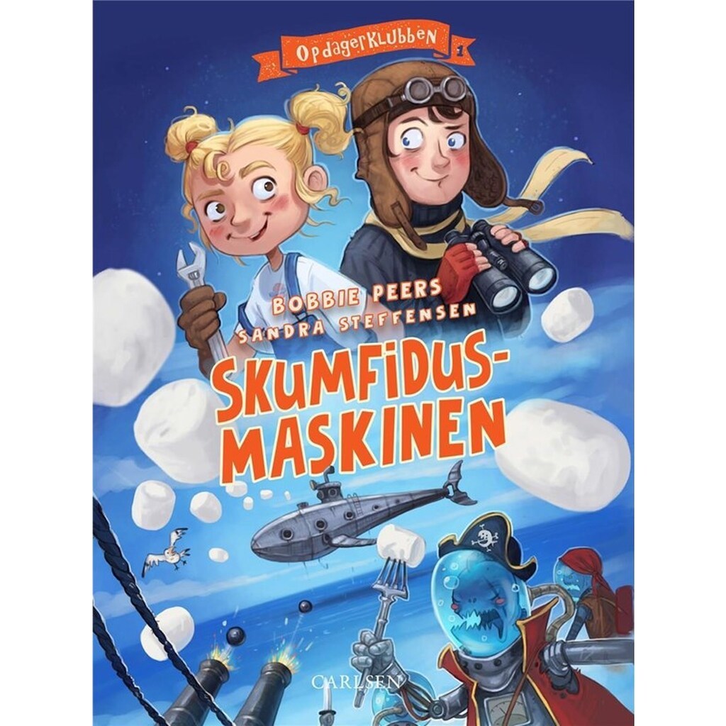 Marshmallowsmaskinen - Børnebog - Hardcover