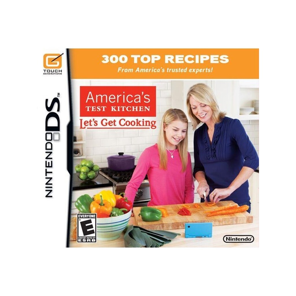 America&apos;s Test Kitchen: Let&apos;s Get Cooking - Nintendo DS - Simulation