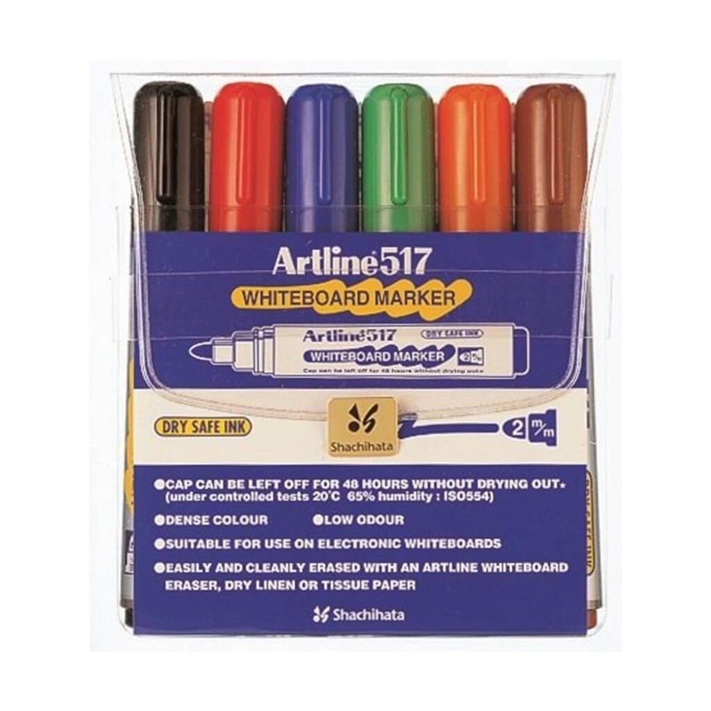 Artline EK517/6W Whiteboard marker