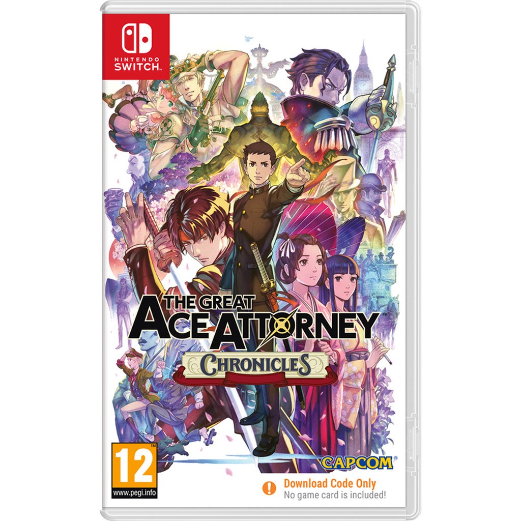 The Great Ace Attorney Chronicles (Code in a Box) - Nintendo Switch - Visual Novel