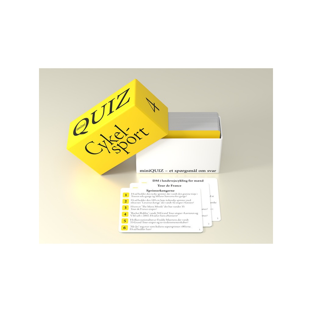Game Inventors miniQUIZ - Cykelsport