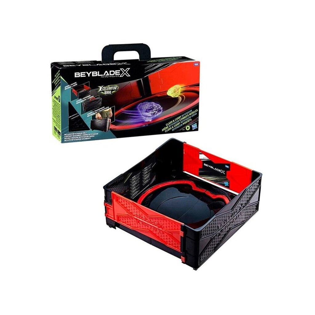 Beyblade X Clash and Carry Beystadium Battle Arena