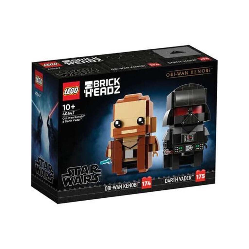 LEGO BrickHeadz 40547 Obi-Wan Kenobi og Darth Vader