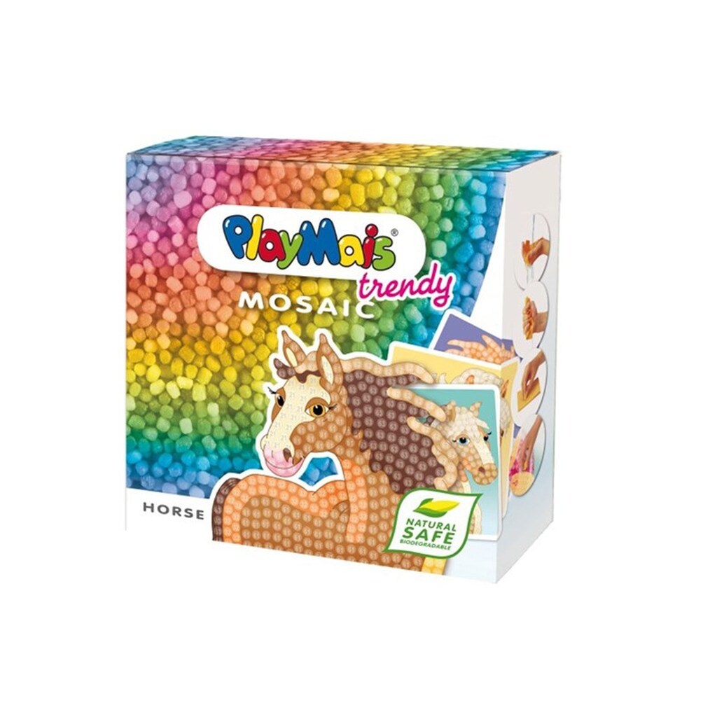 PlayMais Trendy Mosaic Horses (&gt;3.000 Pieces)