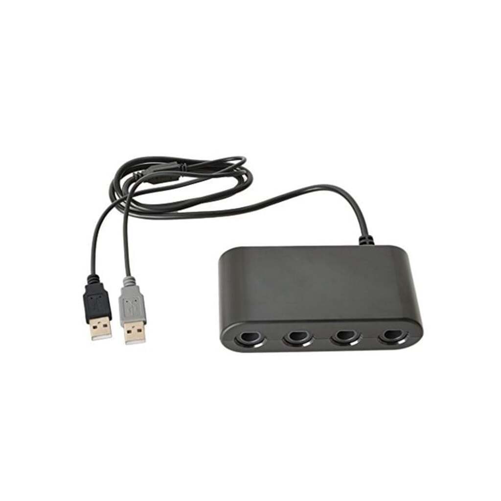 TTX Tech 4 Player GameCube Controller Adapter - Wired - Nintendo Wii U