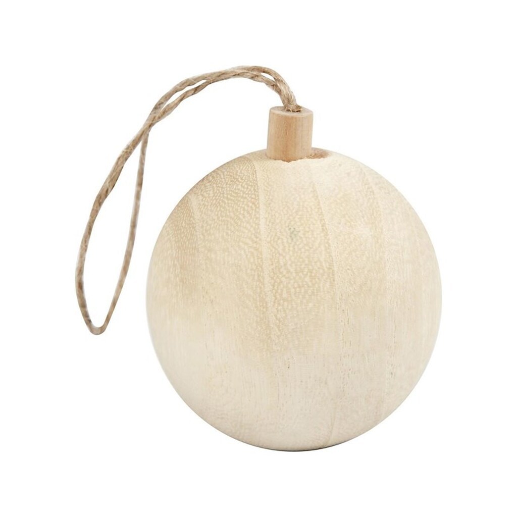 Creativ Company Christmas Bauble Hanger Wood 6.4cm
