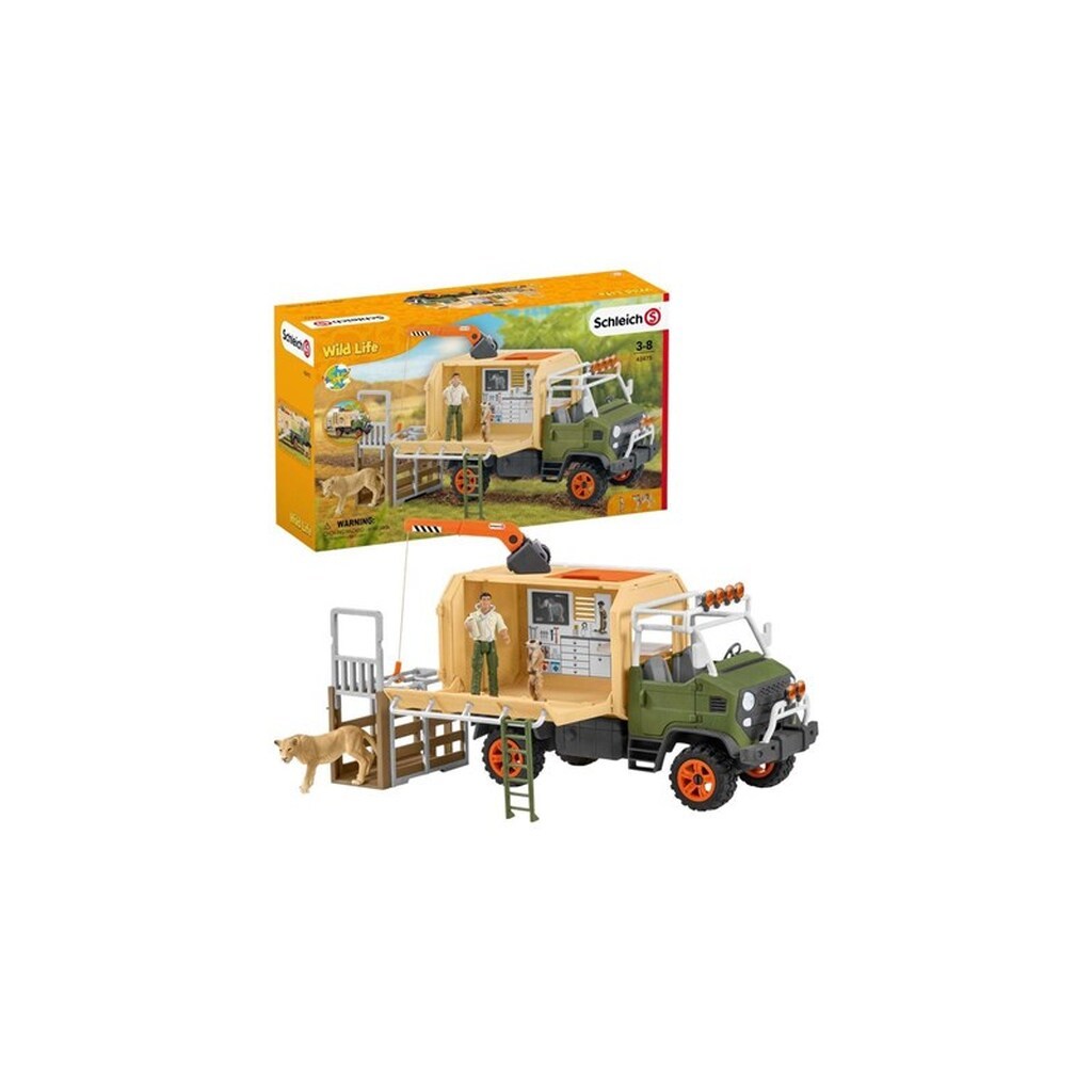 Schleich Stor lastbil til dyreredning