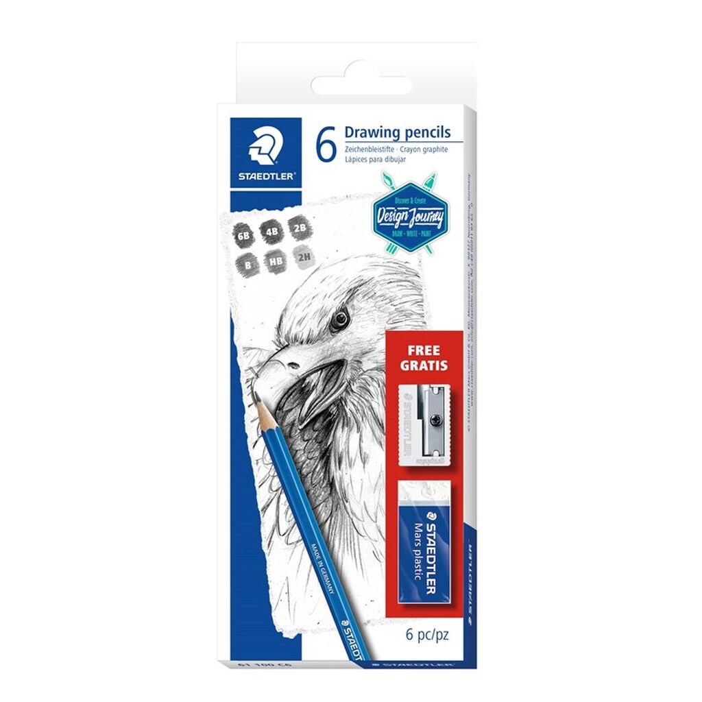 Staedtler Mars Lumograph sæt 100% PEFC