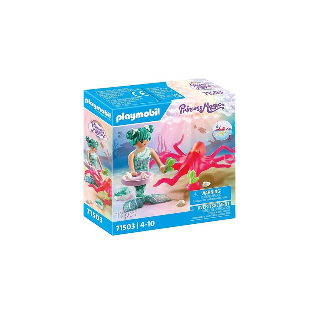 Playmobil Princess - Havmand med farveskiftende blæksprutte