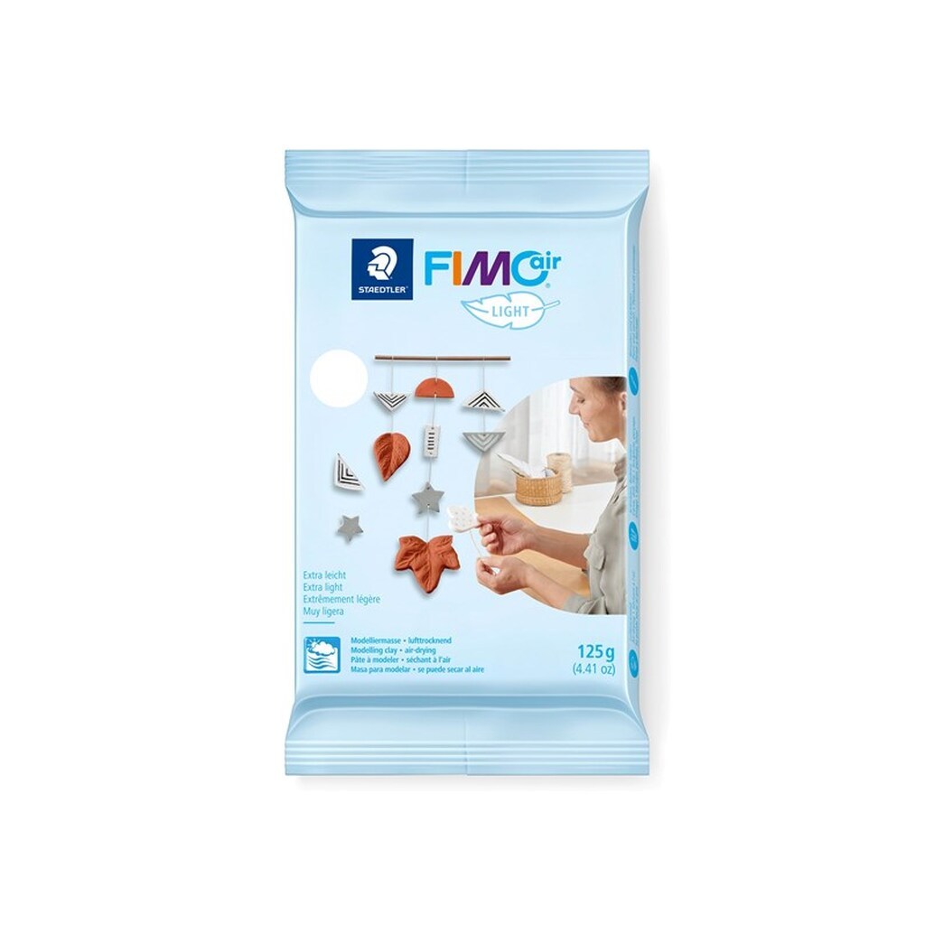 Staedtler FIMO Air modeller Light 125g. Hvid
