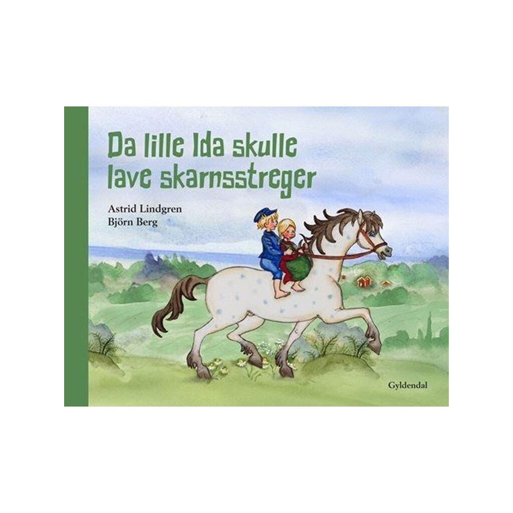 Da lille Ida skulle lave skarnsstreger - Børnebog - Hardcover