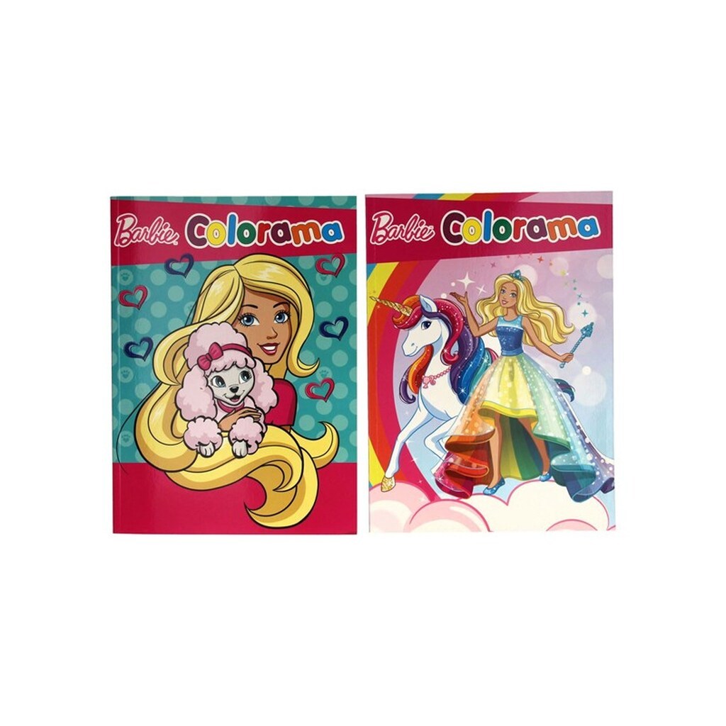 Boek Specials Nederland BV Barbie Colorama Coloring Book