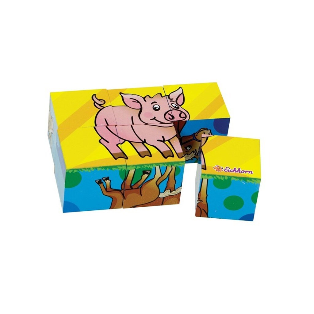 Eichhorn Block Puzzle 6 pcs
