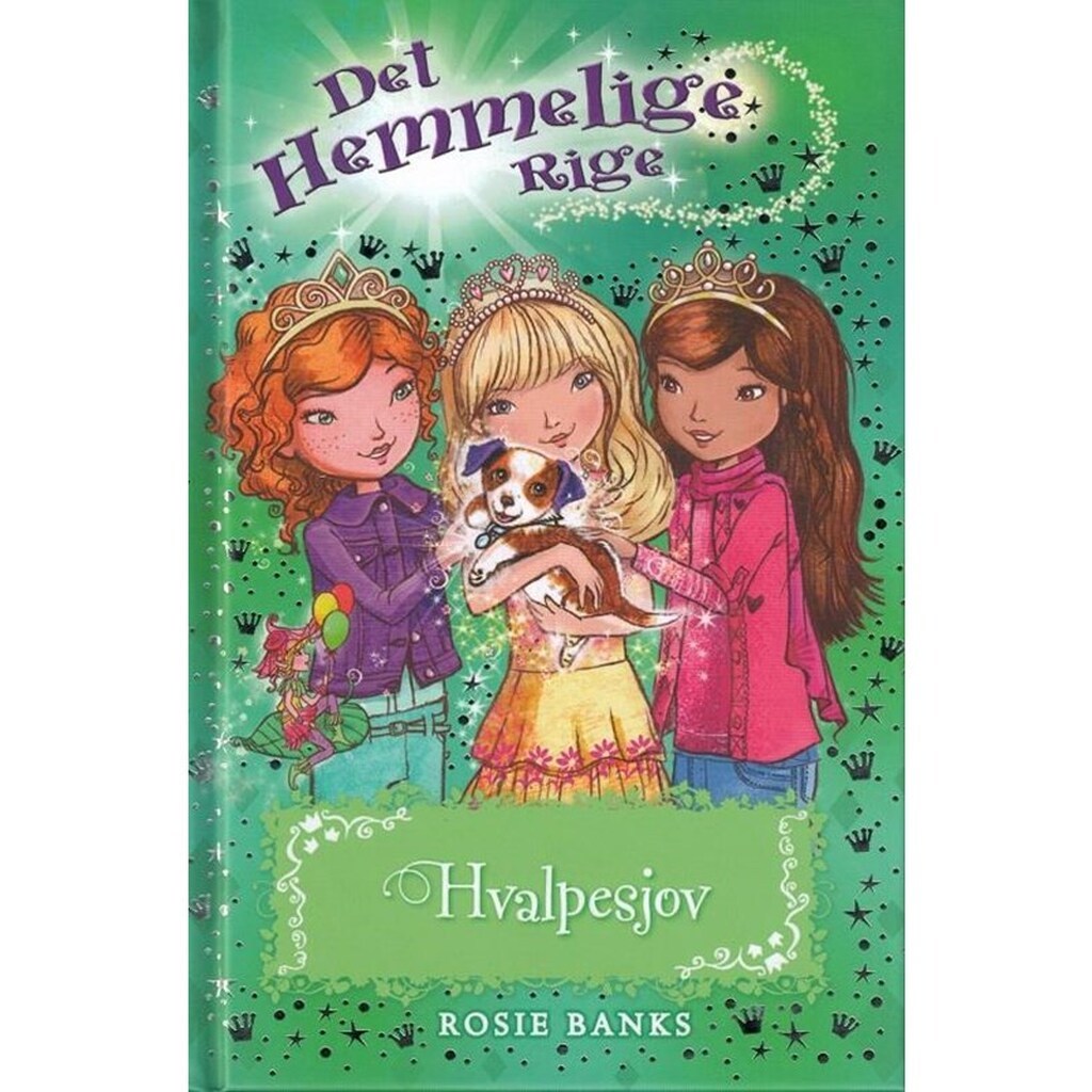 Det Hemmelige Rige 19: Hvalpesjov - Børnebog - Hardcover