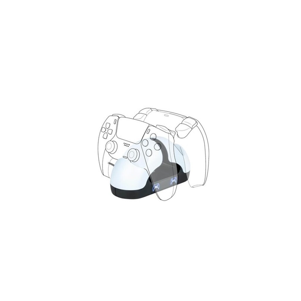 BigBen Interactive Chargning Station for 2 x DualSense Controllers - Wired - Sony PlayStation 5