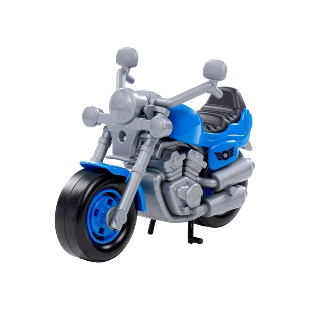 Cavallino Toys - Cavallino Tour Motorcycle Blue 25cm