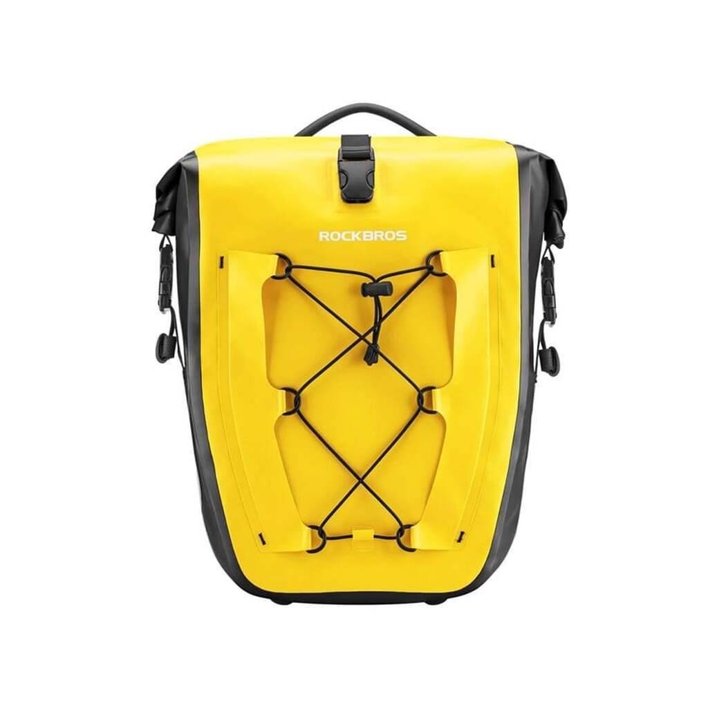 Rockbros 30140022005 Waterproof Bicycle Pannier 25-32L - Yellow