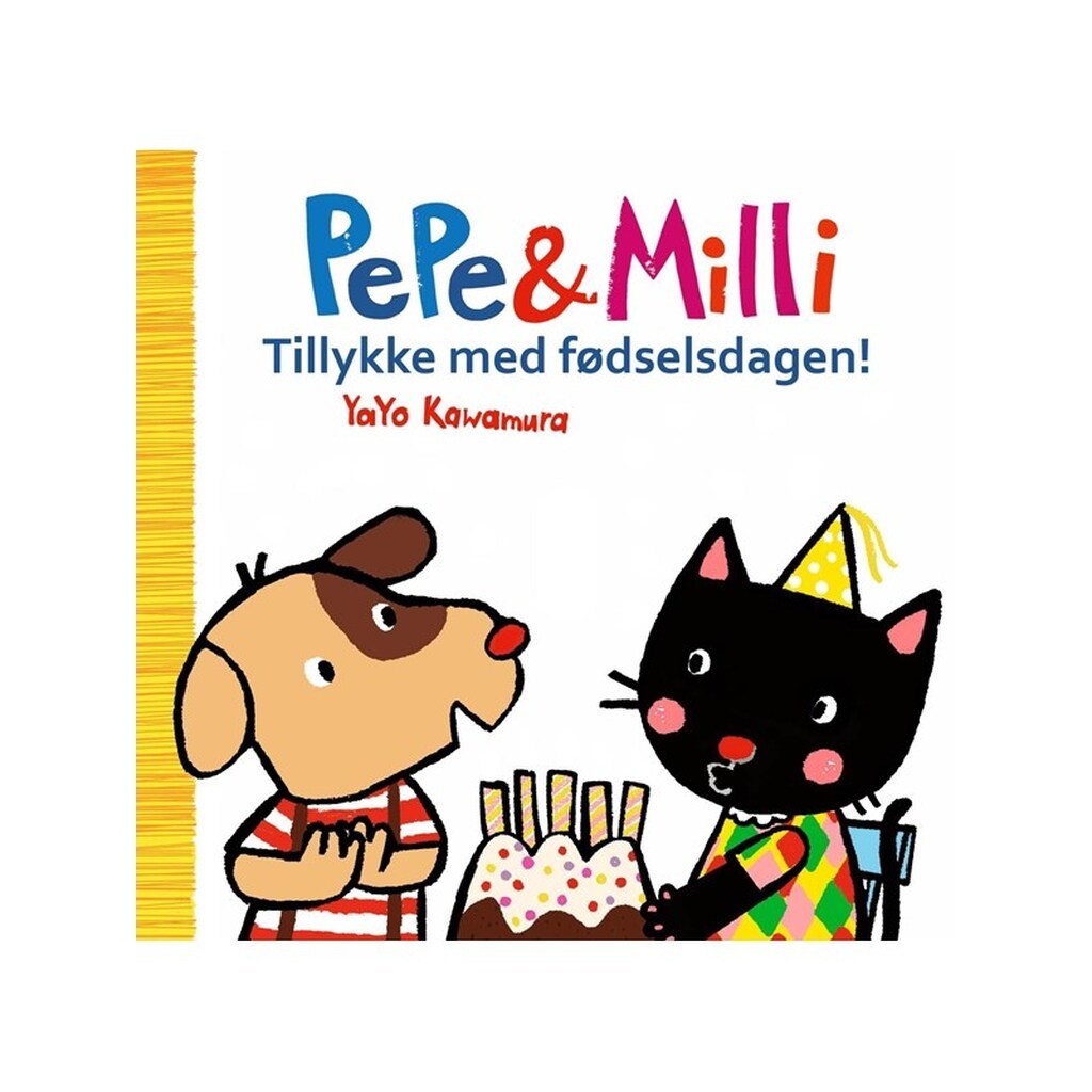 Pepe og Milli - Tillykke med fødselsdagen! - Børnebog - Papbog
