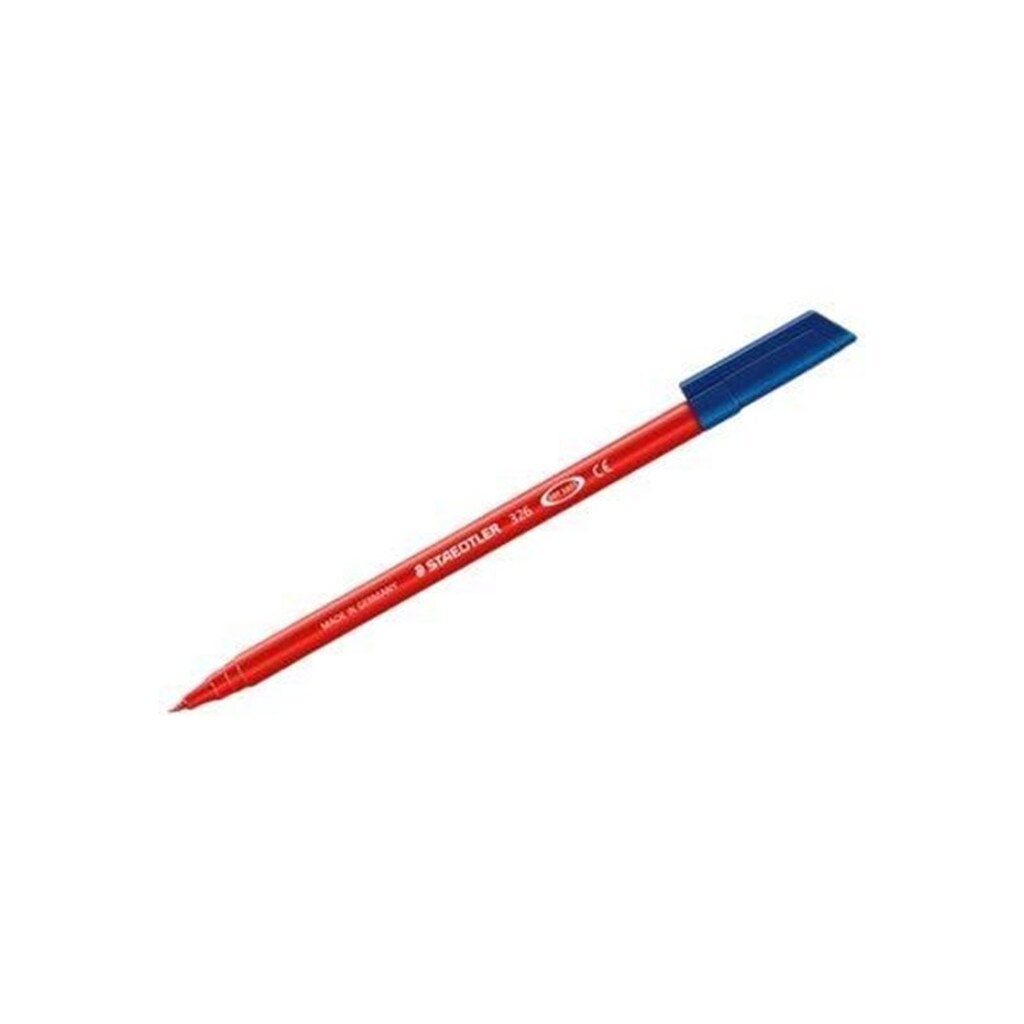 Staedtler Noris Club 326 - fibre-tip pen - black red blue green light blue yellow orange violet willow green van dyke brown (pack of 100)