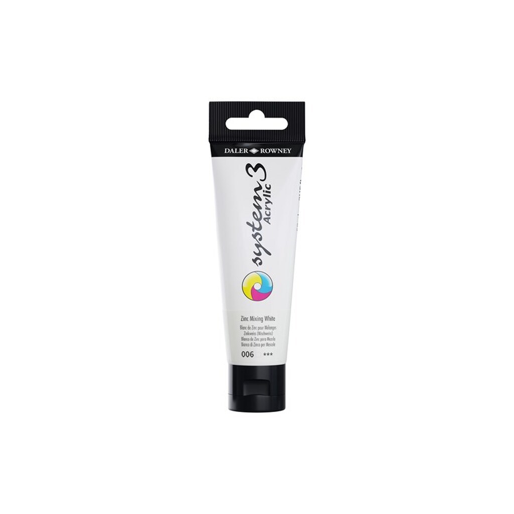 Daler-Rowney System3 59 ml Zinc Mixing White