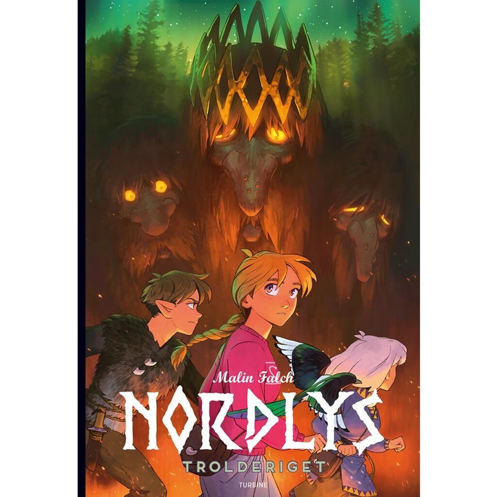 Nordlys - Trolderiget bog 4 - Børnebog - Hardback