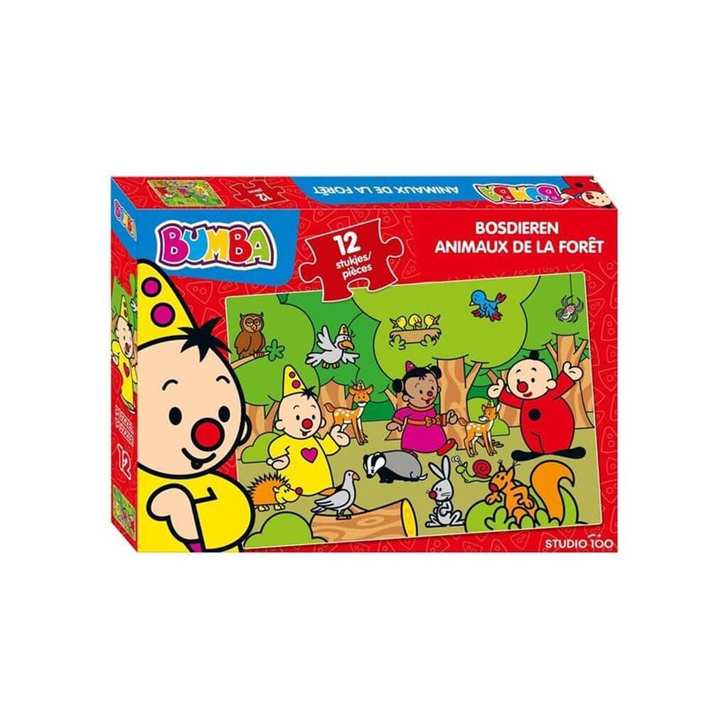 Studio 100 Bumba Puzzle Forest Animals 12 pcs.