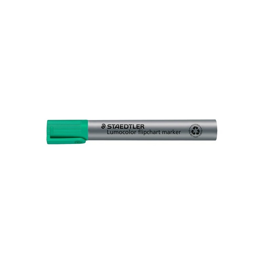 Staedtler LUMOCOLOR FLIP C-MARKER 2-5mm,10 STK GRØN