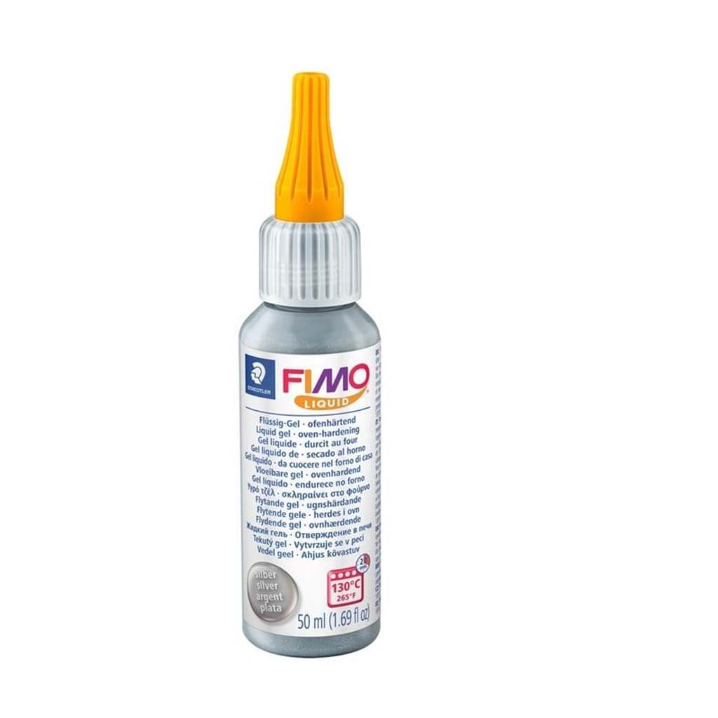 Staedtler fimo Deco Gel, 50Ml. Sølv