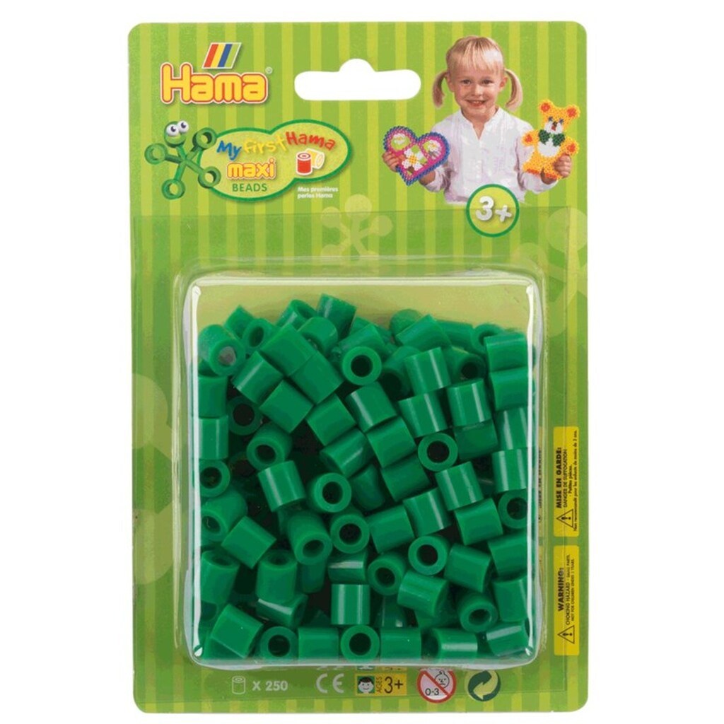 Hama Ironing beads Maxi-Green record 250 pcs